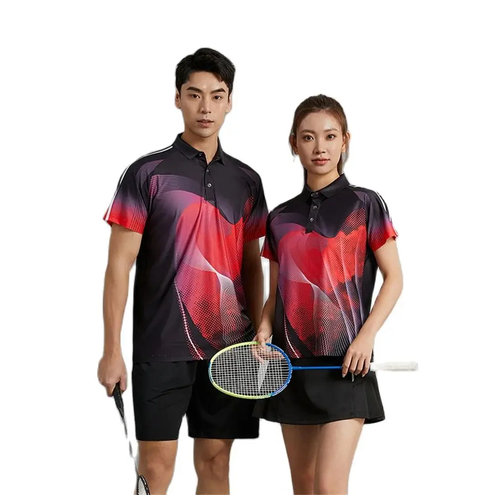 

Badminton Jerseys Shorts Men Women Shuttlecock Shirt Skirt Team Uniform Breathable Quick Drying Sportswear Tennis Training Suits