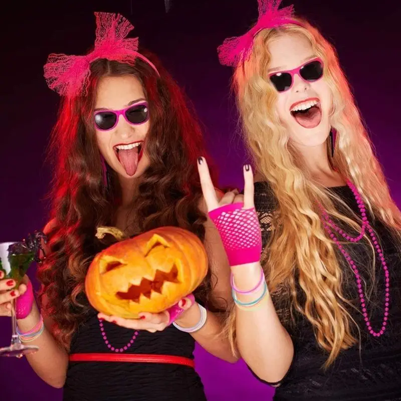 R1WE 80年代ドレスコスチュームアクセサリー