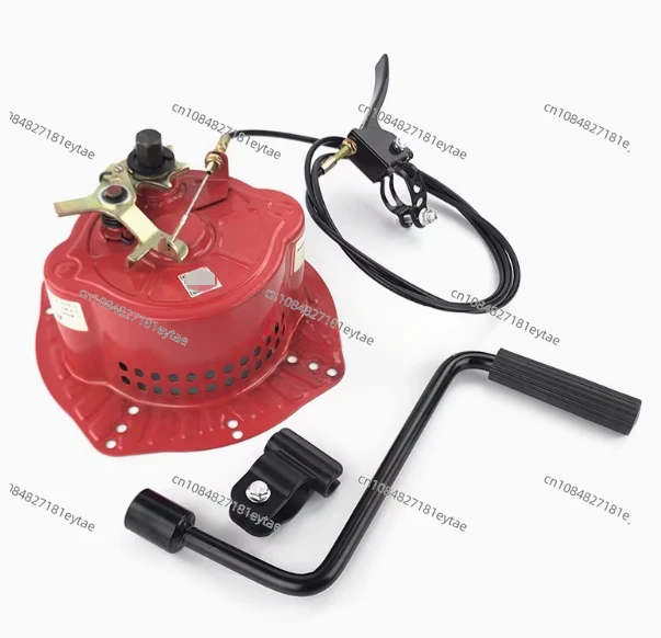 Hand-cranked Tiller Accessories No-pull Starter Diesel Engine Easy To Start No-pull Air-cooled Diesel Engine