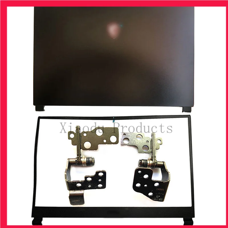 New for MSI GL75 9SE 9SD MS-17E2 MS-17E4 LCD Back Cover Front Bezel Lcd Hinges