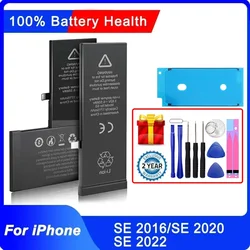 New Zero-cycle High-quality For  iPhone SE 2016 SE 2020 SE 2022 Mobile Phone Battery + Tools Sticker