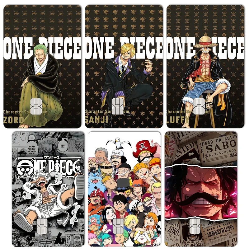 

Наклейки для карт ONE PIECE: Зоро, Санджи. Изысканные наклейки для банковских карт, парных карт, проездных на автобус и метро, школьных документов. Декоративные наклейки, патчи, бирки, подарки.