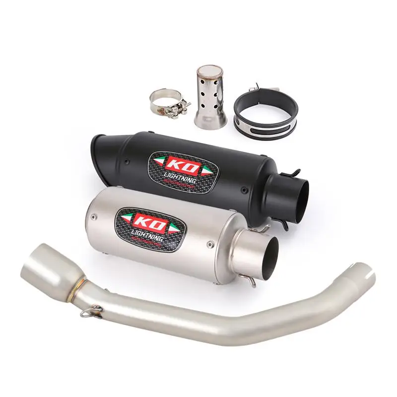 

Slip On For VOGE 350AC 350 AC 2023 Exhaust System Pipe Motorcycle Mid Link Tube Muffler Escape Stainless Steel With DB Killer