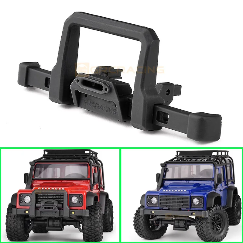 TRX4M simulazione paraurti anteriore in plastica per parti di aggiornamento Defender 1/18 RC Crawler Traxxas TRX-4M