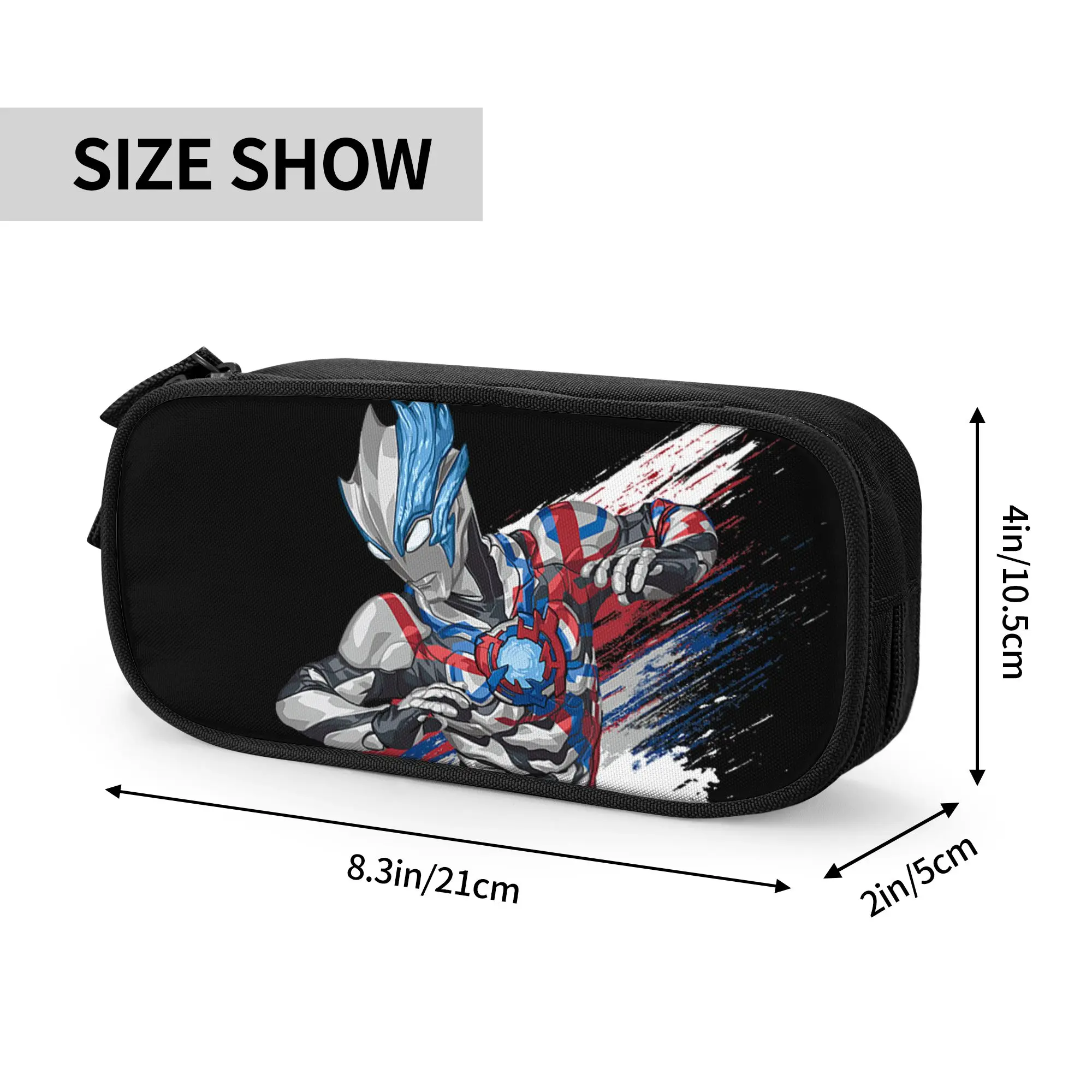 Large Capacity Bags for Child Cartoon ULTRAMAN BLAZAR   ULTRAMAN BLAZAR G  School Pencil Bag for Boys Gilrs Kids