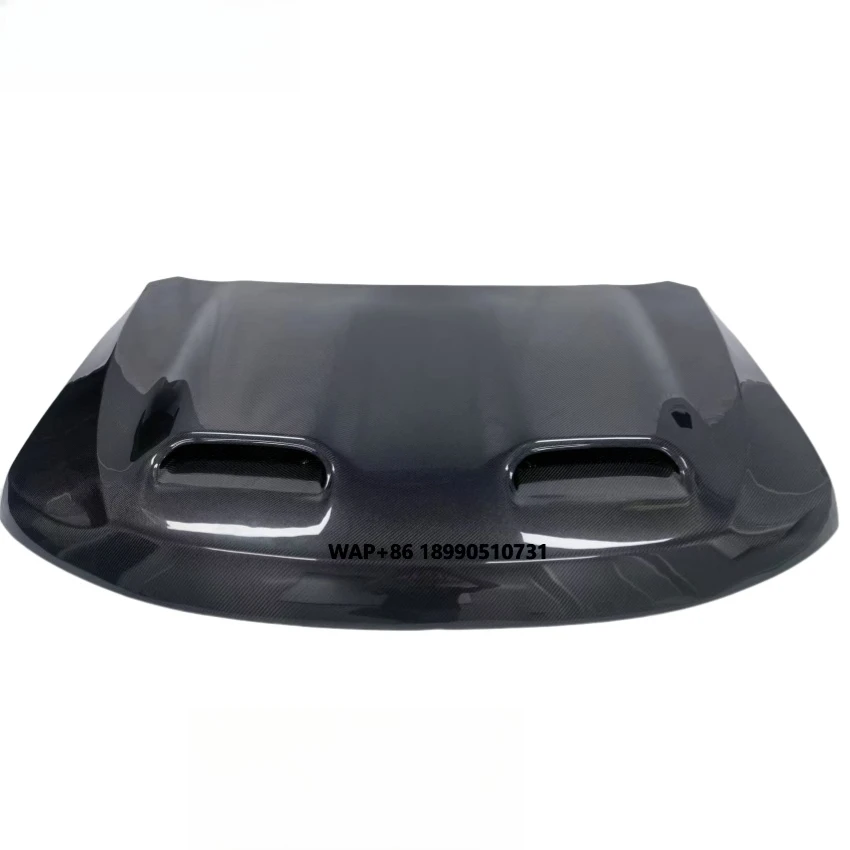 

High-quality Carbon Fiber Double-hole Engine Hood for the Modified Version of Jeep Grand Cherokee SRT