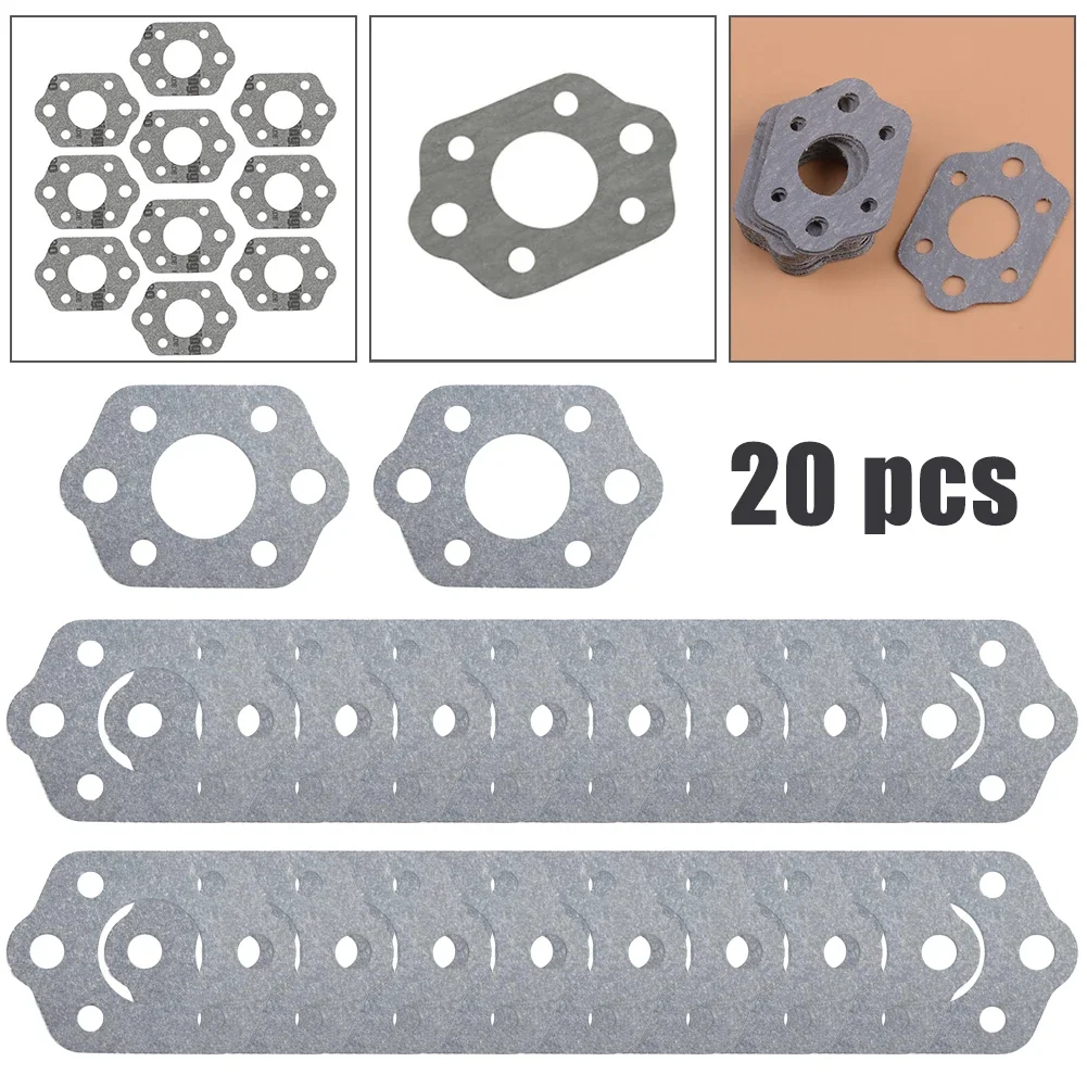 Replacement Gasket For Carburetor Intake Manifold 20 Pieces Fit For 021 023 025 M 10 M 10C M 30 M 30C M 50 M 50C Chainsaw Models
