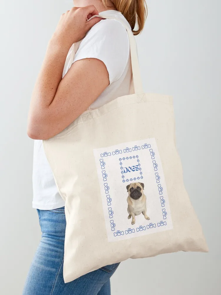 

DOG CLOTHING Tote Bag Cloth bags Reusable bags shopper bags for women woman 2025