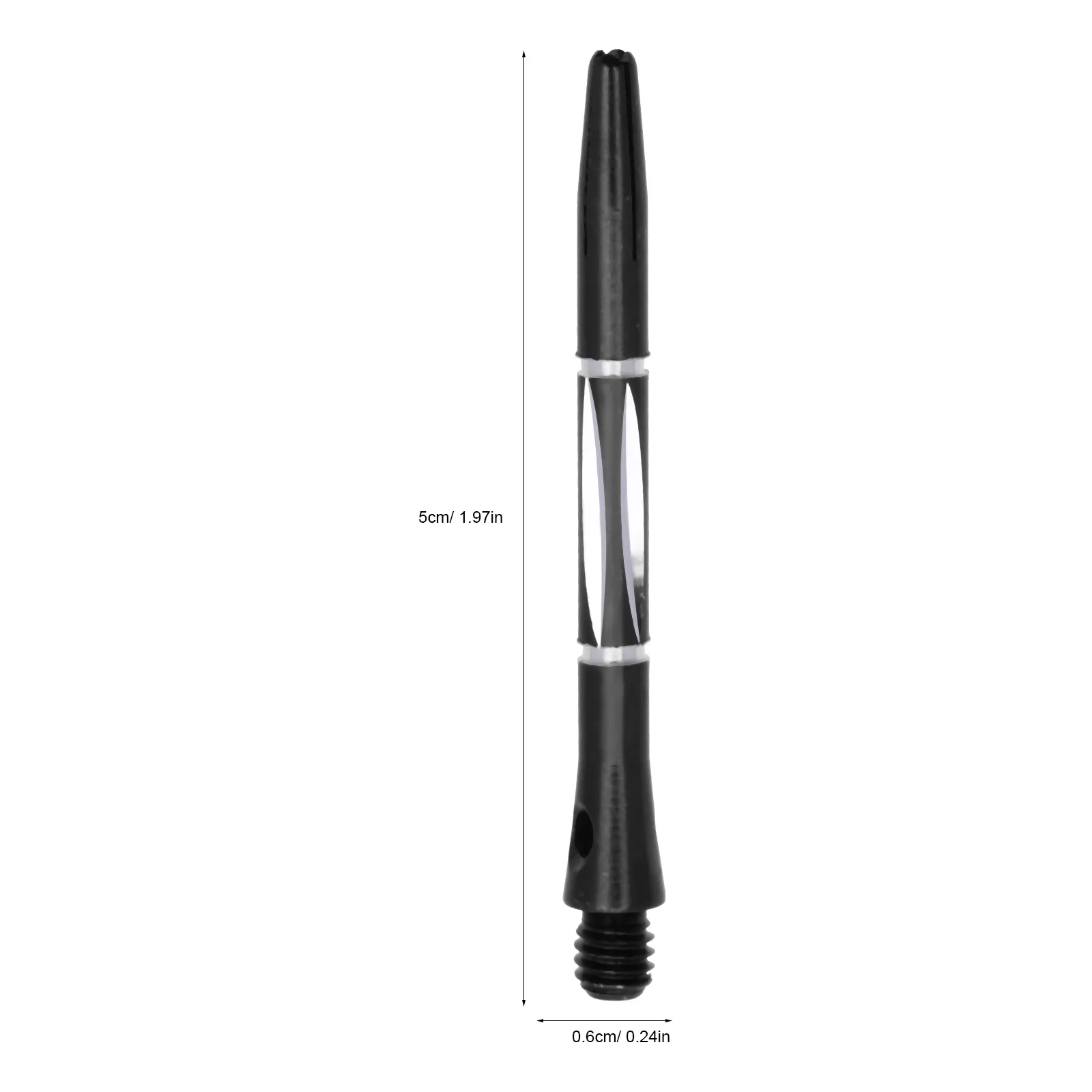 6-teiliges Dartstangen-Ersatzset aus Schaft aus Aluminiumlegierung, geschnitzte Außenschäfte, Vorbauten