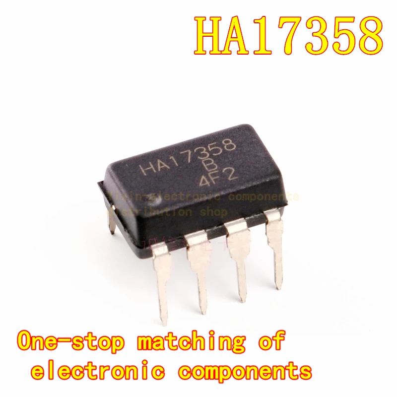 PCS/Pack HA17358 HA17393 HA17555 HA17741 HA17339 HA17324 Dip-8 plug-in, operational amplifier IC