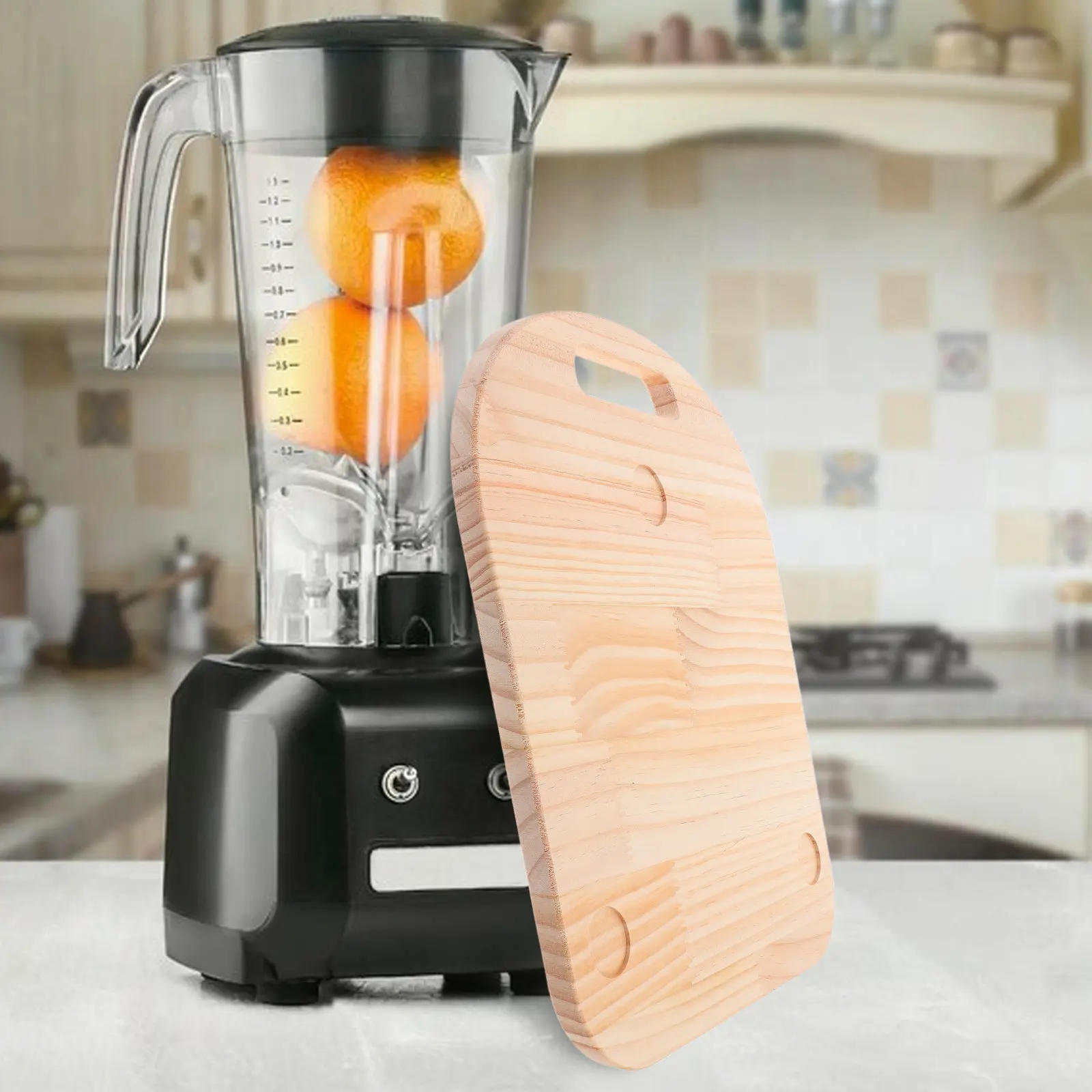

Wooden Mixer Sliding Pad Anti-Slip Kitchen Appliance Slider Mat for Stand Mixers Countertop Protector Reduces Noise Vibration