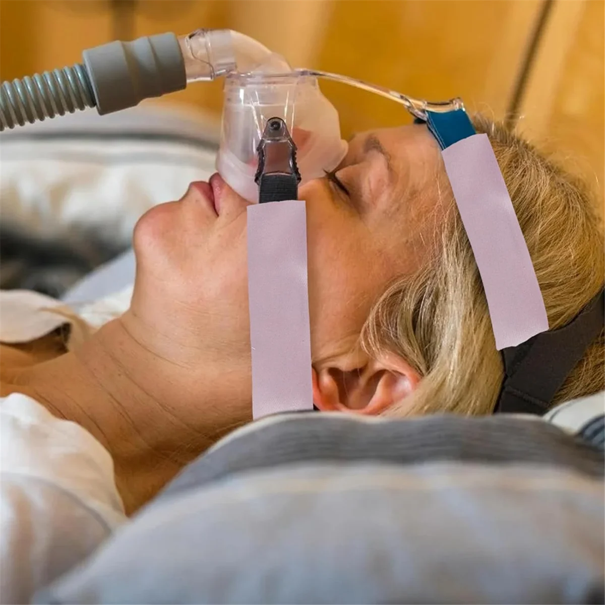 4 упаковки атласных чехлов для ремней CPAP, удобные подушечки для ремней CPAP, подушечки для лица CPAP, удобные принадлежности для CPAP Подушечка для лица CPAP