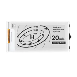 CrowPanel ESP32 2.13” E-paper HMI Display 122*250 Black/White Color Driven By SPI Interface for Arduino /ESP/MicroPython