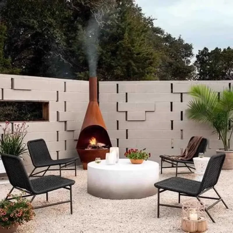 Nordic Outdoor Rattan Sofa Set Waterproof Sunproof Patio Garden Balcony Terrace Furniture Combination