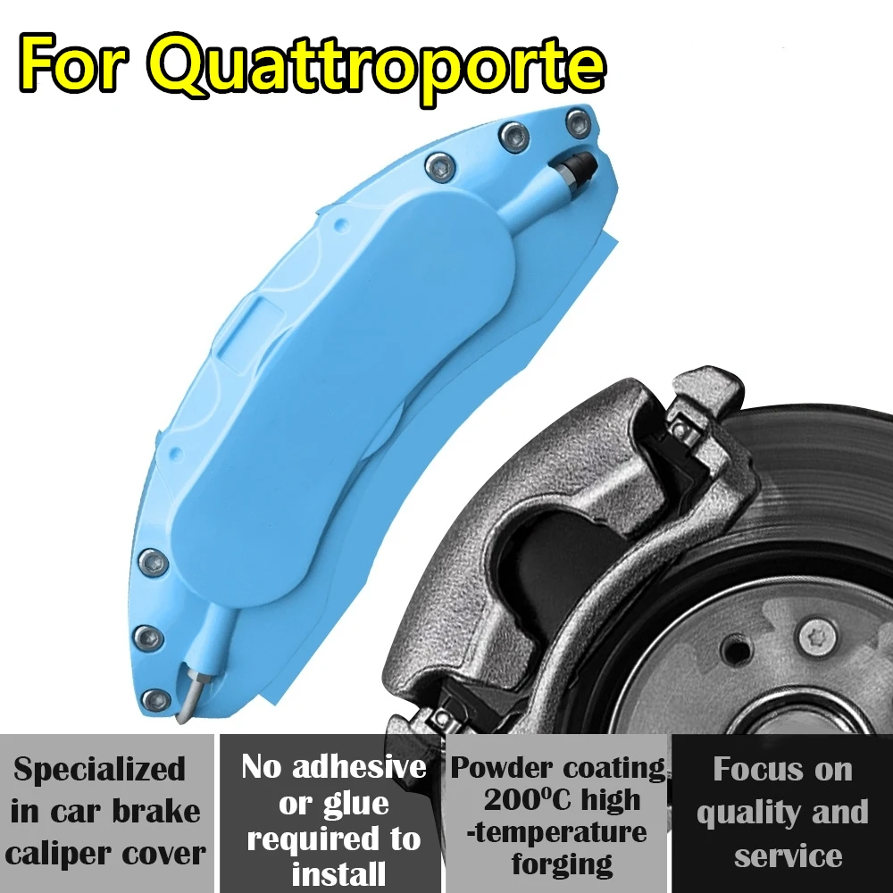 For Maserati Quattroporte Car Brake Caliper Cover Aluminum Alloy Metal Kit Fit 3.0T 3.8T 4.2L 4.7L GT MODENA S Q4 MC V VI