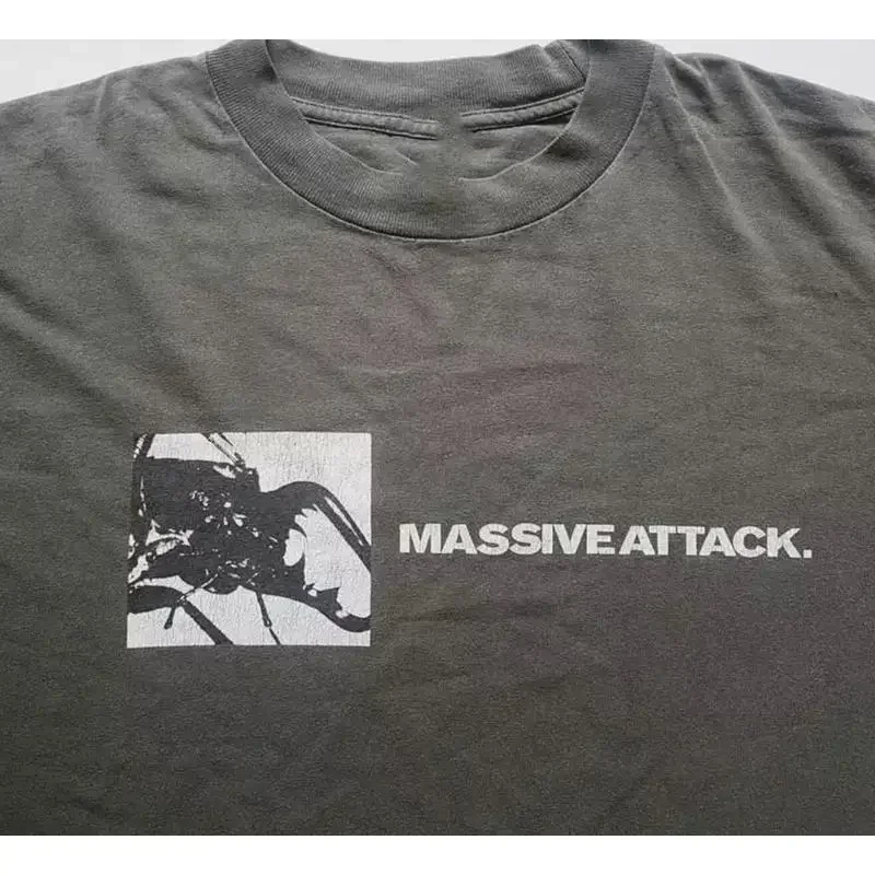 Massive Attack Band Tour 90s T shirt Full Size S 5XL