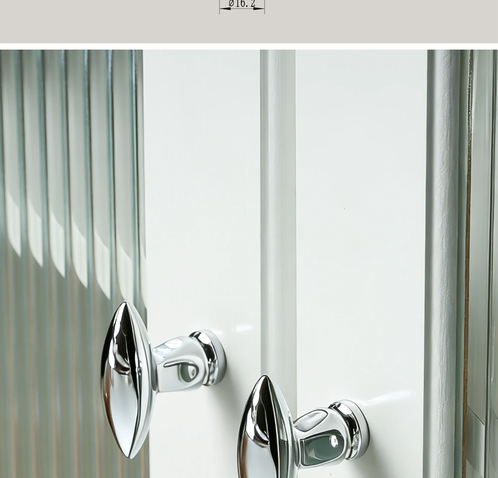 SAILANKA Möbelgriffe aus Messing, hellsilber, T-förmig, modern, nordisch, minimalistisch, für Kleiderschrank, Schrank, Einlochmontage – Detail 9