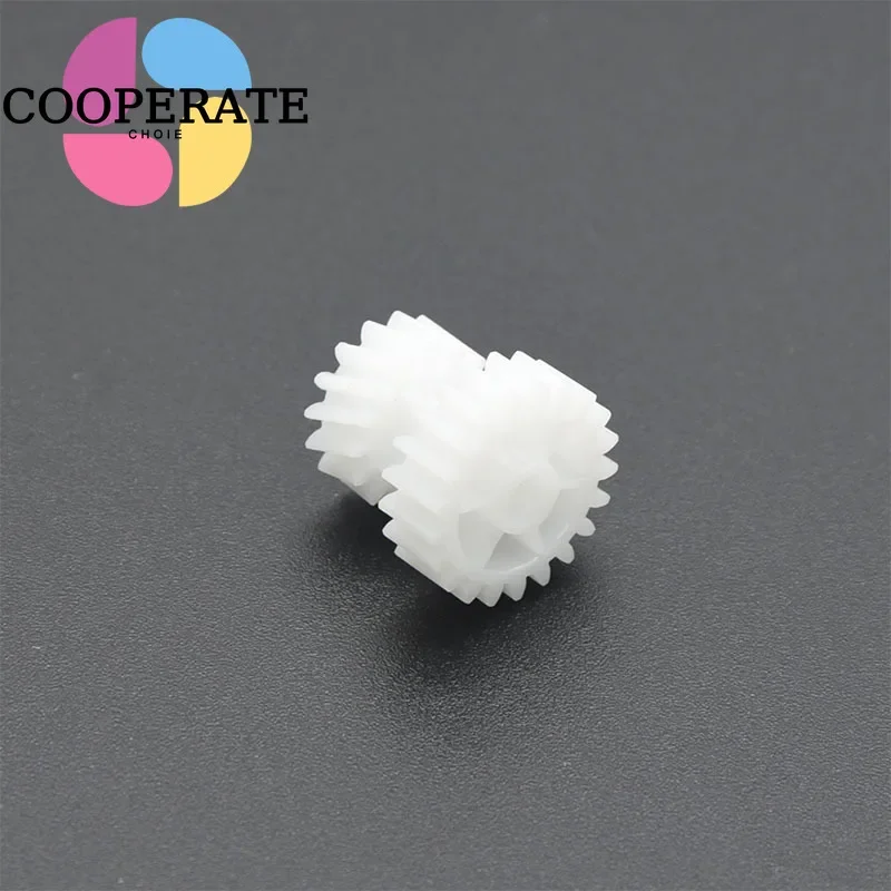 1pcs RU6-0710-000 21T 15T Fuser Drive Gear for HP Color LaserJet CP5225 CP5525 M750 M775