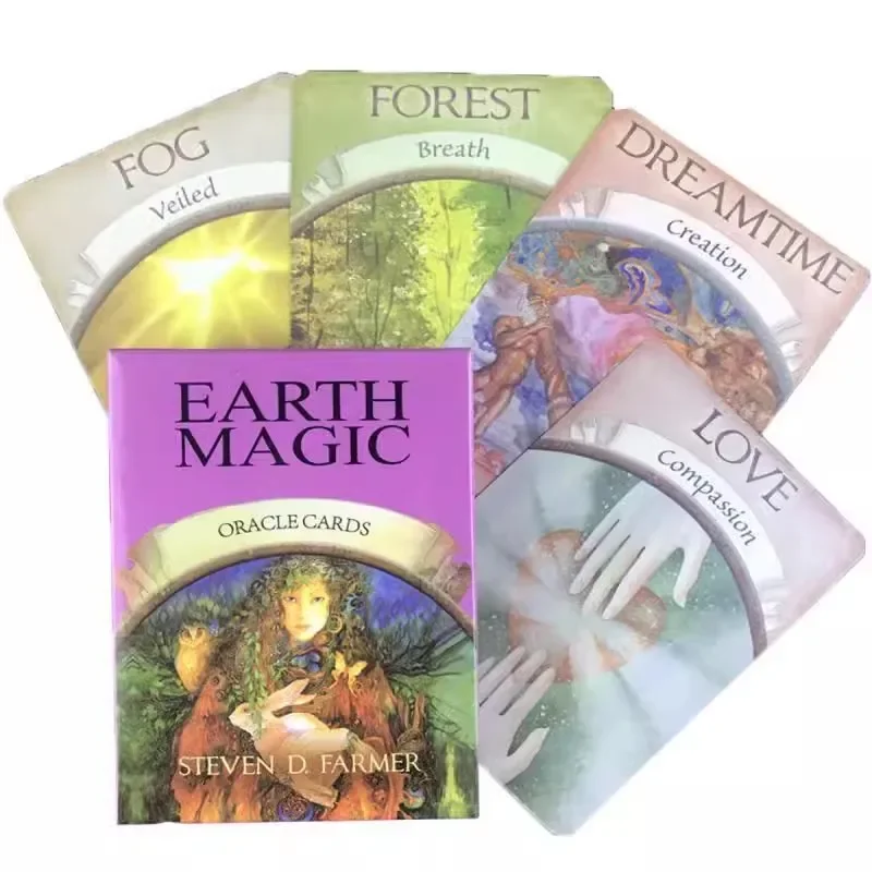 Magic Oracle Cards Earth Magic: leggi il destino Gioco di carte dei tarocchi Gioco da tavolo
