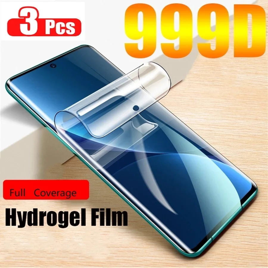 3Pcs Hydrogel Film For Oukiel C32 Wp22 Ultra Wp23 Wp26 Wp28 Wp27 Wp32 Wp36 Wp35 C33 Wp19 30 23 Pro C35 C36 Screen Protector