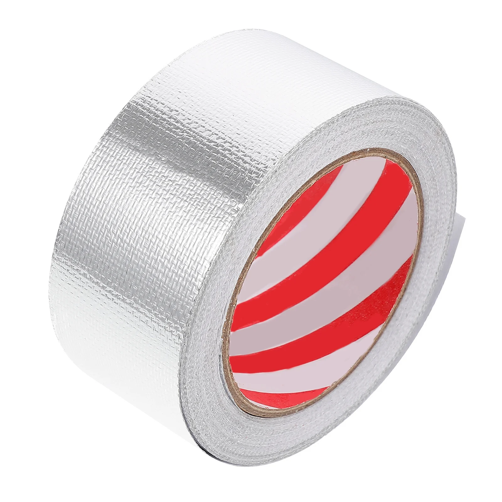 

1 Roll Durable Aluminum Foil Tape Fiberglass Heat Resistant Waterproof Aluminum Foil Sealing Tape for Kitchen Bathroom Repair