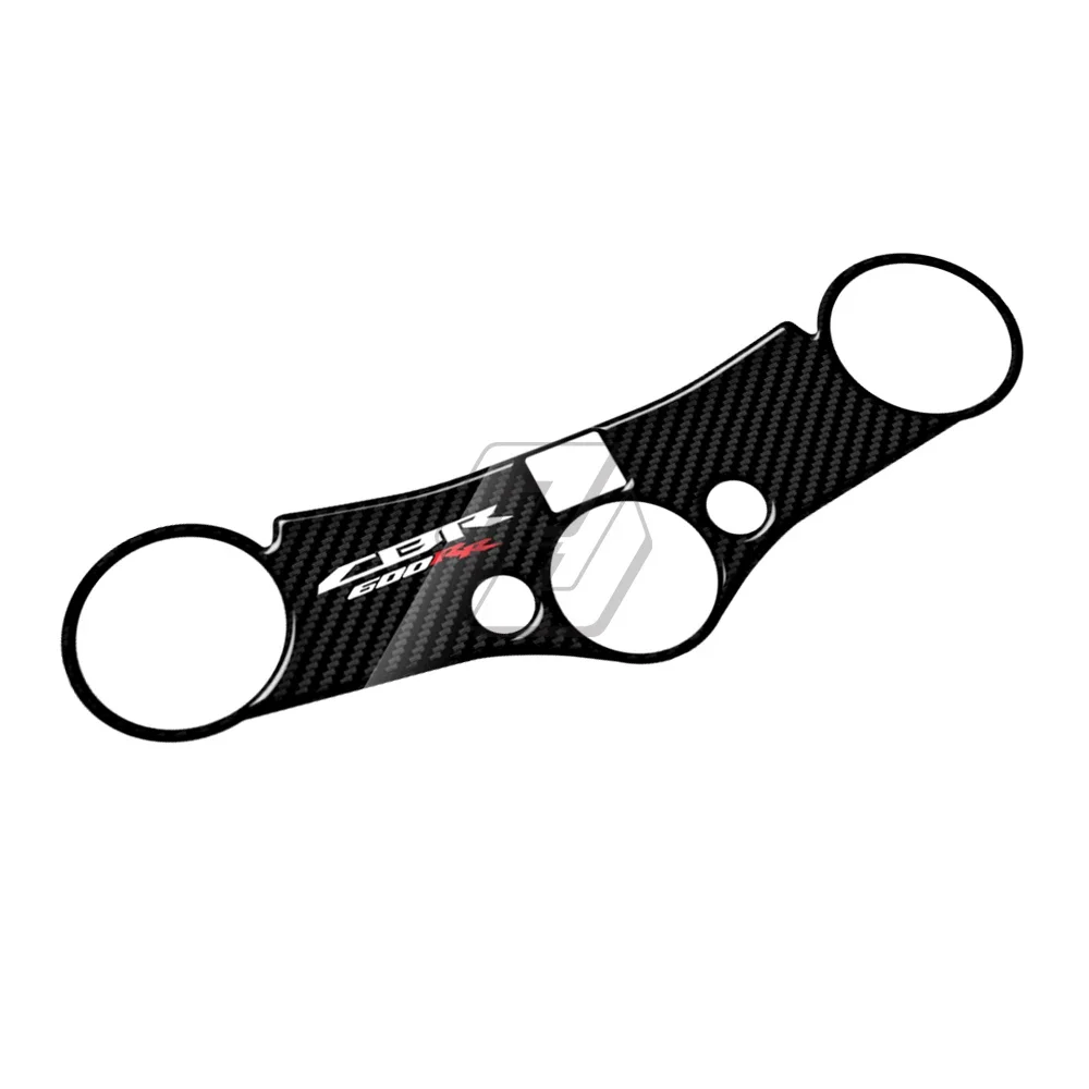 Voor Cbr600rr 2007-2016 3d Carbon-Look Bovenste Drievoudige Juk Verdediger