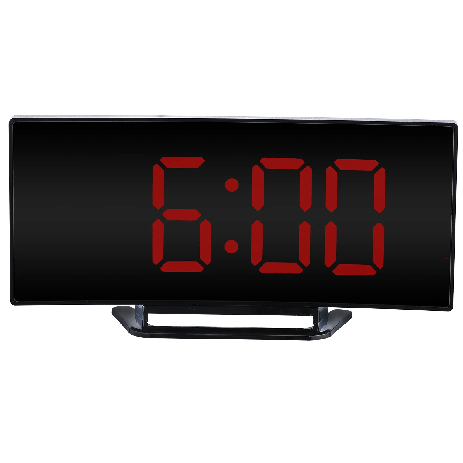 

1 set Digital Alarm Clock Mirror Screen Led Display With Usb For Bedroom Desktop Decor Modern Home Office Compact