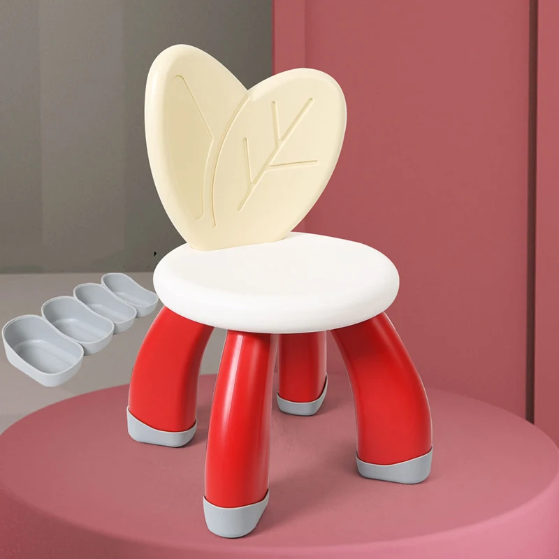 Dining Backrest Feeding Chair Kitchen Rabbit Camping Low Plastic Chair Child Ergonomic Cadeira Infantil Bedroom Furniture