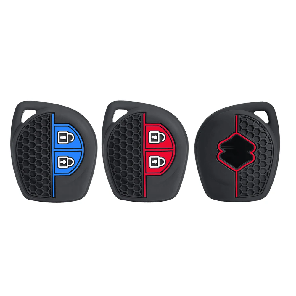 Housse de protection en silicone pour clé de voiture Suzuki SX4 Swift Liana Vitara Jimny Alto Ignis Esteem, accessoires de protection pour télécommande automobile