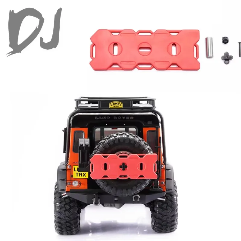 ถังน้ำมันเชื้อเพลิงจำลอง ถังน้ำมันพลาสติกสำหรับ Traxxas TRX-4 SCX10 JEEP D90 D110