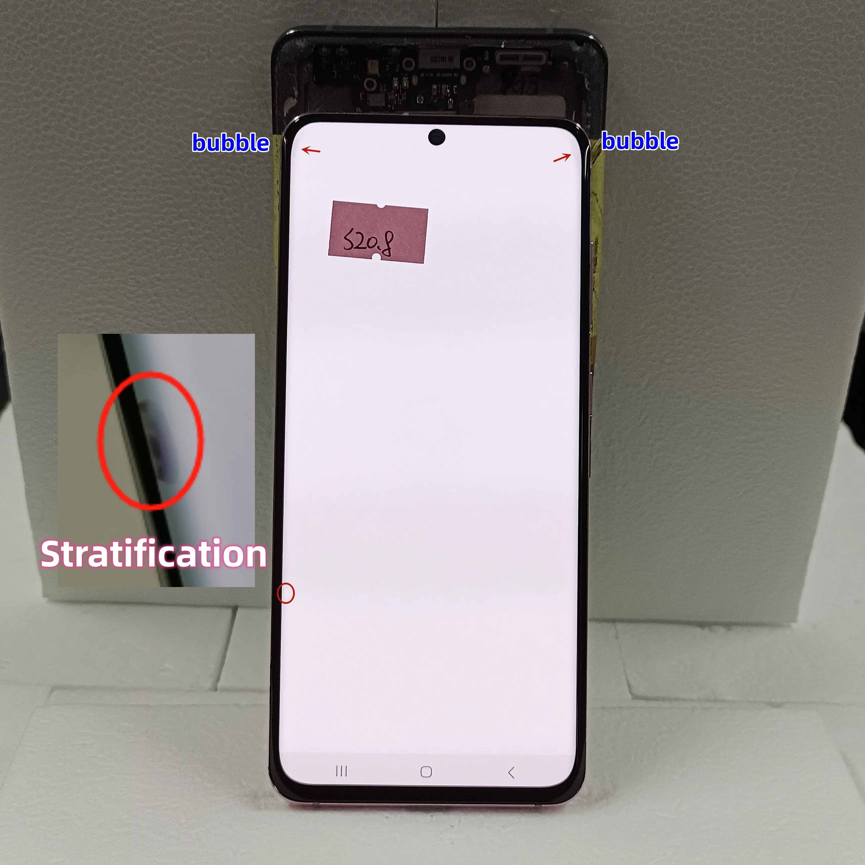 100% Test Amoled For SAMSUNG Galaxy S20 G980 G980U G980F/DS LCD Display Touch Screen Digitizer Assembly Replacement With Defects