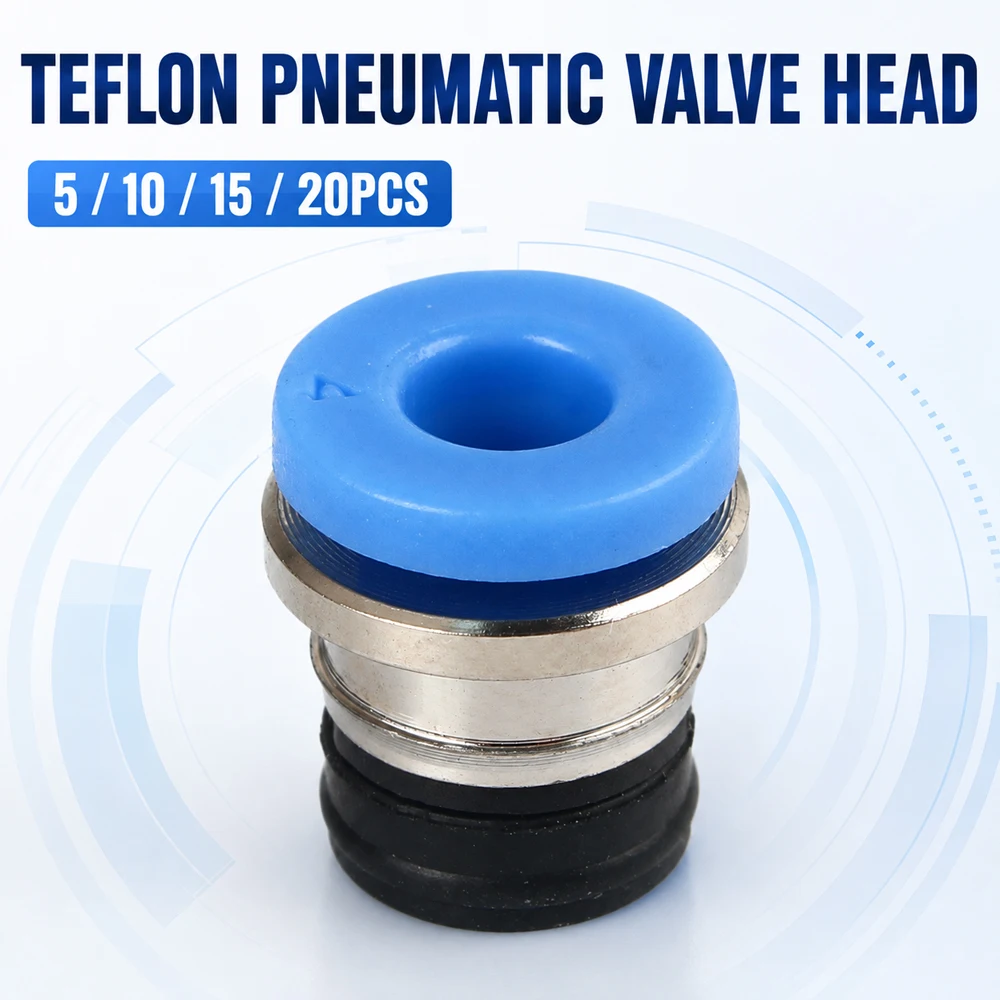 5/10/15/20 Stück PTFE Pneumatischer Ventilkopf PTFE ECAS04 Hochwertiger Pneumatischer Ventilkopf für 3D-Drucker-Ersatzteile – Detail 1