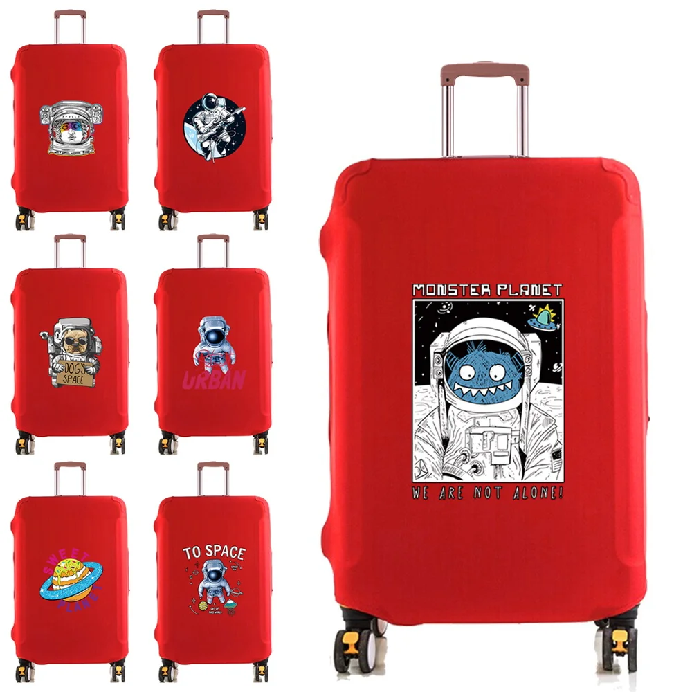 

Luggage Suitcase Cover Protector Elastic Dust Case18-28 Inch Travel Protective Cover Case Travel Accessories Astronaut Print