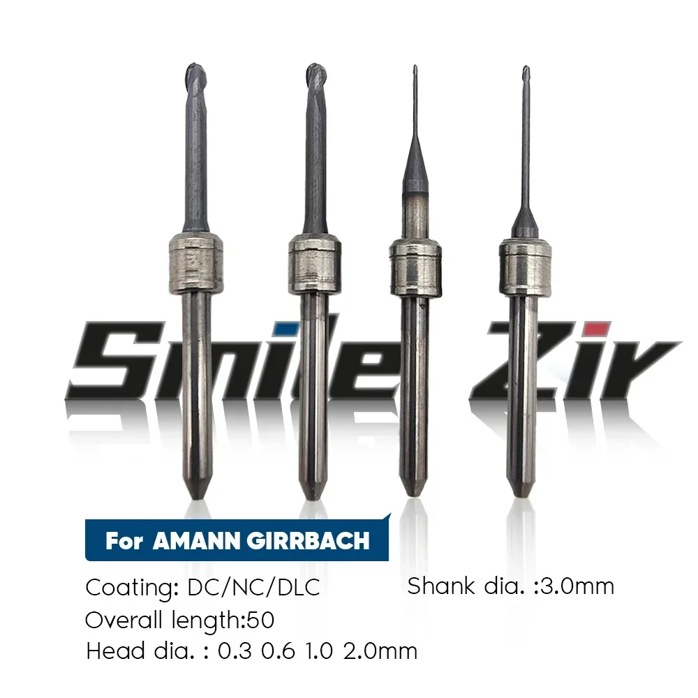 

Dental Lab Amann Girrbach Ceramill Motion 2 CADCAM Zirconia Diomand Coating Milling Bur