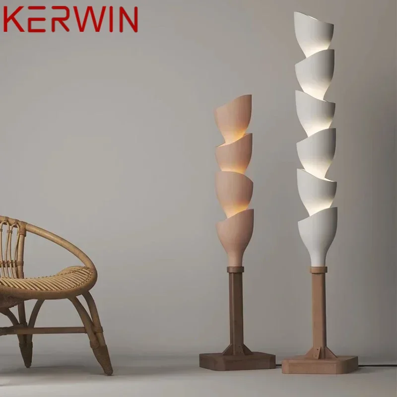 Kerwin nordic lâmpadas de assoalho designer criatividade salas estar quartos hotéis vilas minimalista artístico luminárias