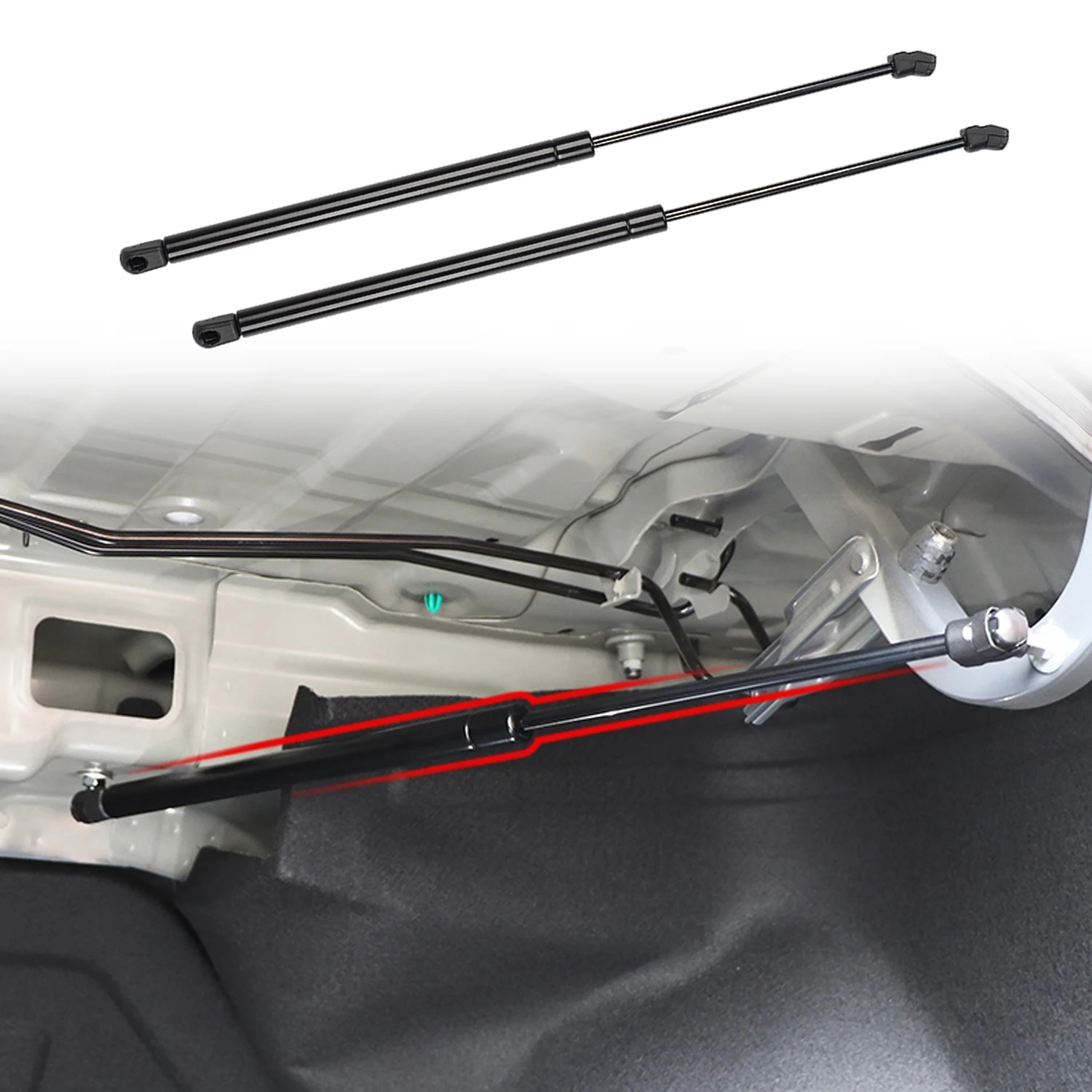 Fit for Hyundai Elantra Avante i30 Sedan 2021 2022 2023 Rear Trunk Door Struts Shocks Absorbers Dampers Lift Support