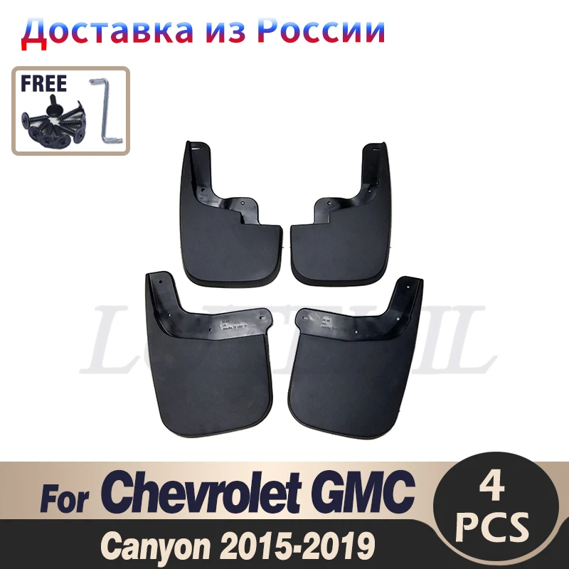 

Car Fender Flares Mudguard Mud Flaps Splash Guard For Chevrolet Colorado For G.MC Canyon 2015 2016 2017 2018 2019