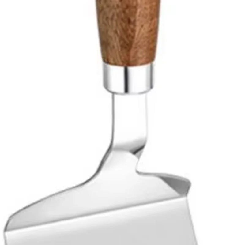 

Non-stick Safe Metal Spatula with Wooden Handle Salad Mixing Turner for Steak Pancakes BBQ Kitchen Tool for Flipping