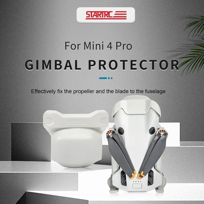 STARTRC Lens Cap for DJI Mini 4 Pro Integrated Gimbal Protector Hood Dust-proof Waterproof Camera Protective Cover Accessories