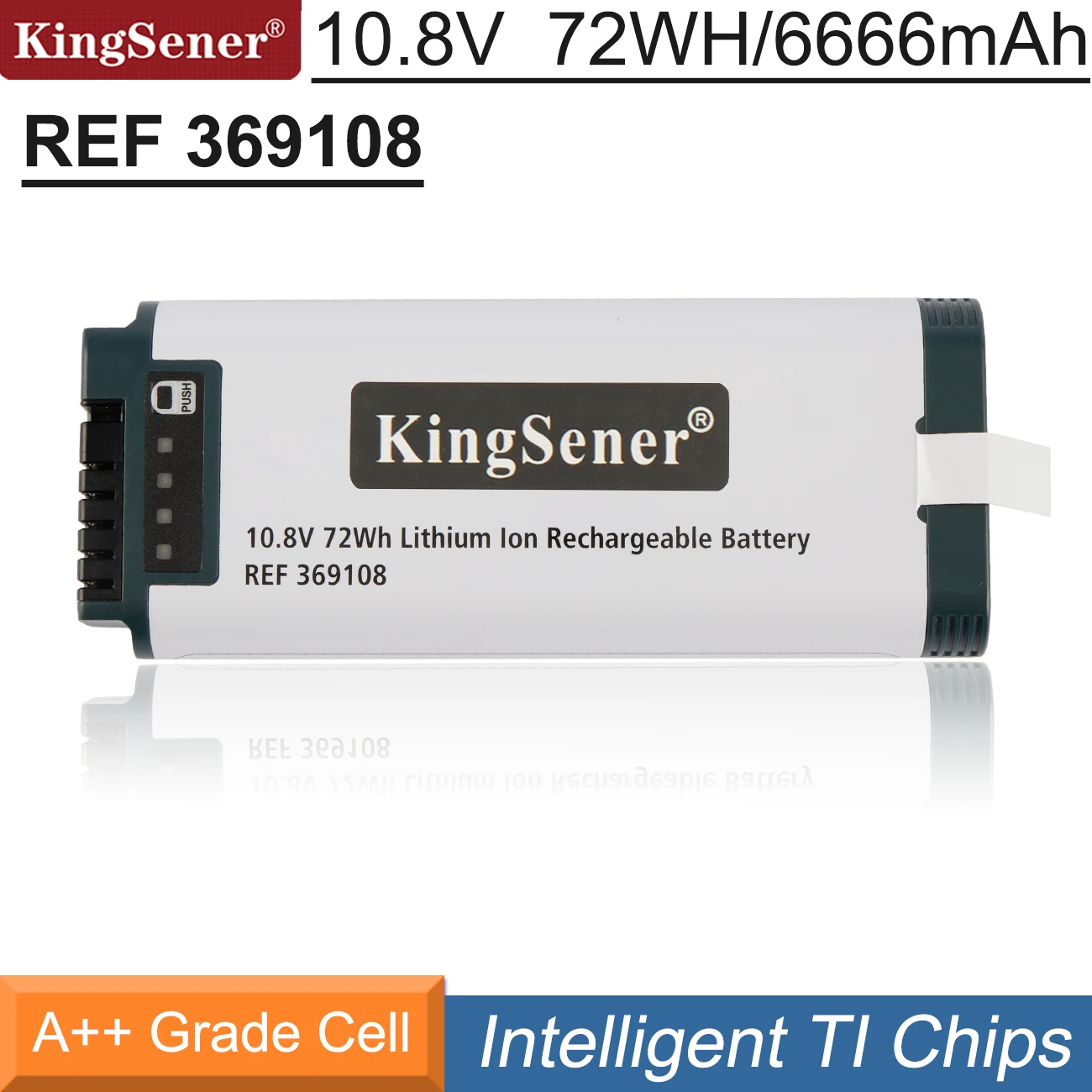 

KingSener REF 369108 Replacement Smart Battery For Hamilton C1 Ventilator 369108 10.8V 72WH Fast Delivery