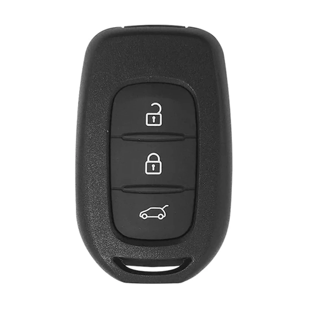 Xrrkey 3 Tombol Remote Flip Kunci Mobil Pintar 433Mhz Kunci Mobil untuk Renault Sandero Dacia Logan Lodgy Dokker Duster Trafic Clio3 Master