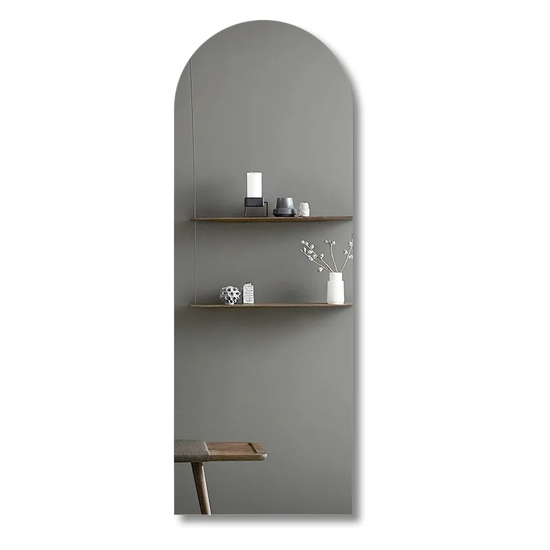 

Arch type dressing full body mirror simple household bedroom floor