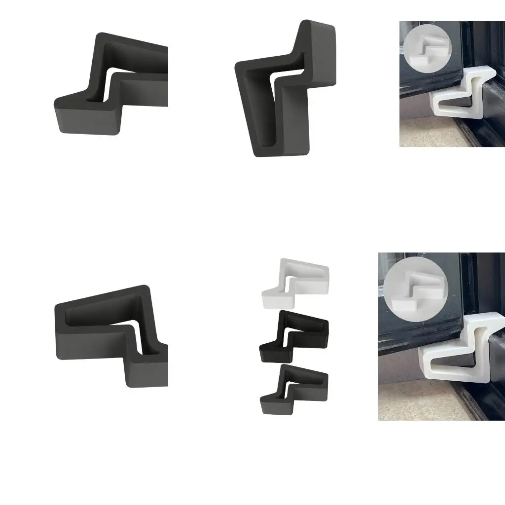  Multifunctional Plastic Door Window Wedges Heavy Type Door Stoppers Wedges For Home Office Security And Stability