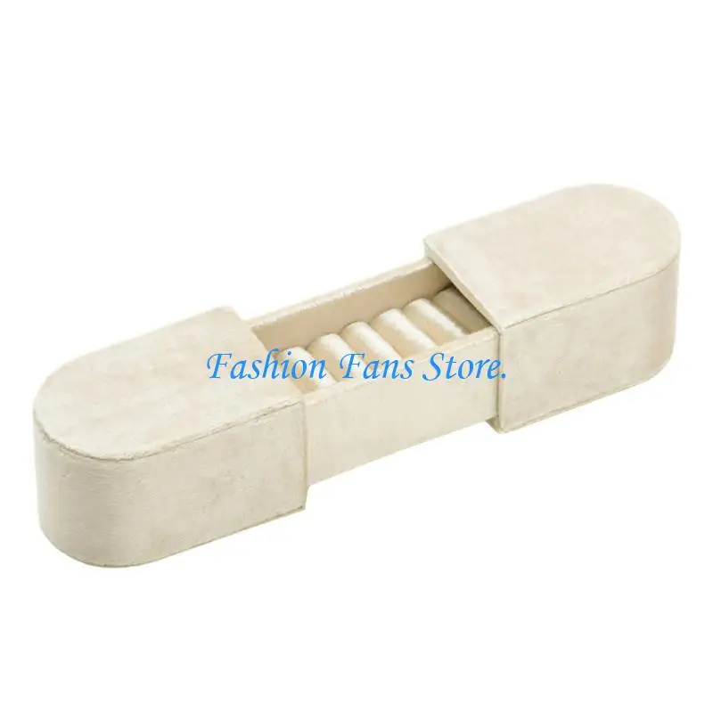  Soft Velvets Jewelry Holder With Innovative Two Way Opening Mechanism Great For Presentation And Organization