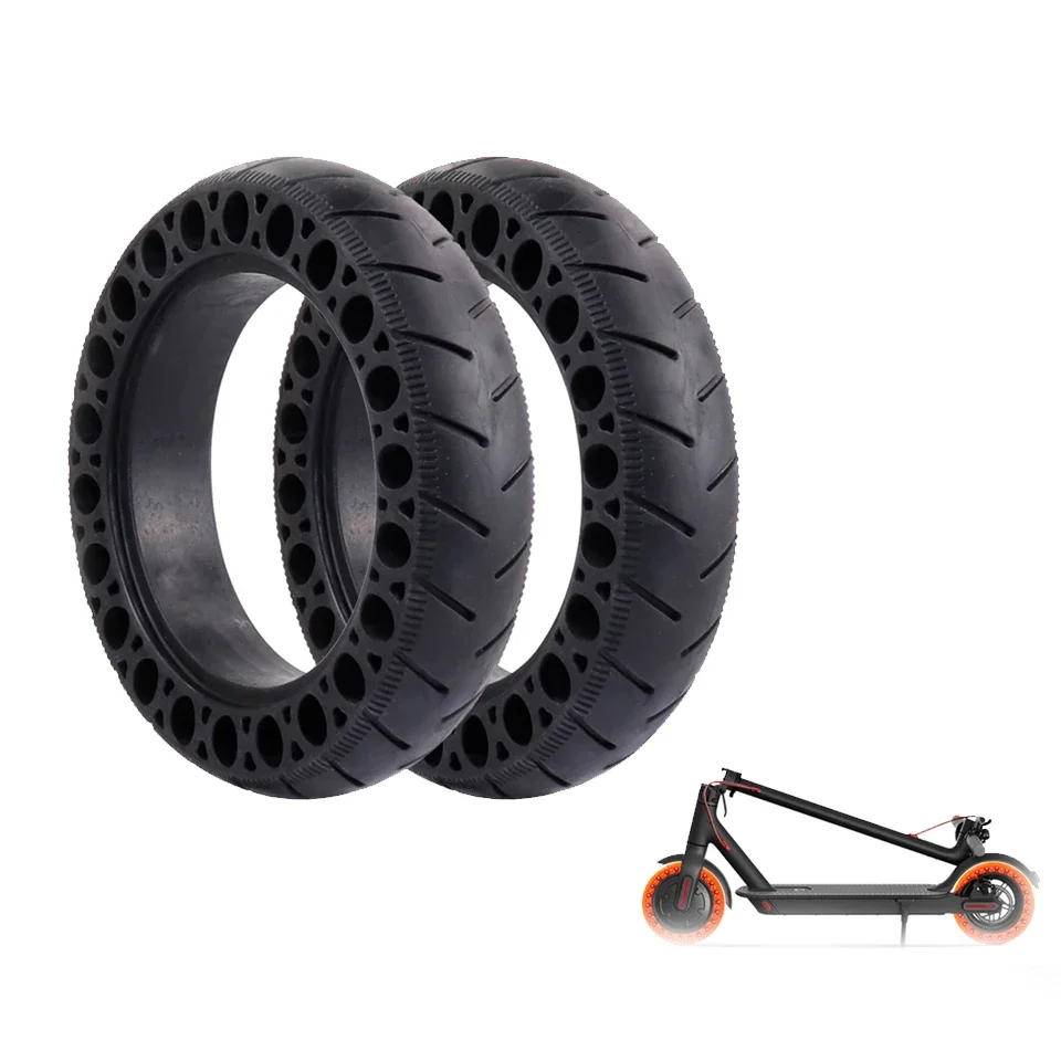 Solid Tire for Xiaomi M365 1S Pro 2 Electric Scooter 9.5\'\' Rubber Honeycomb Tyre for Mi 3 Essential Scooter 9.5 inches Wheel