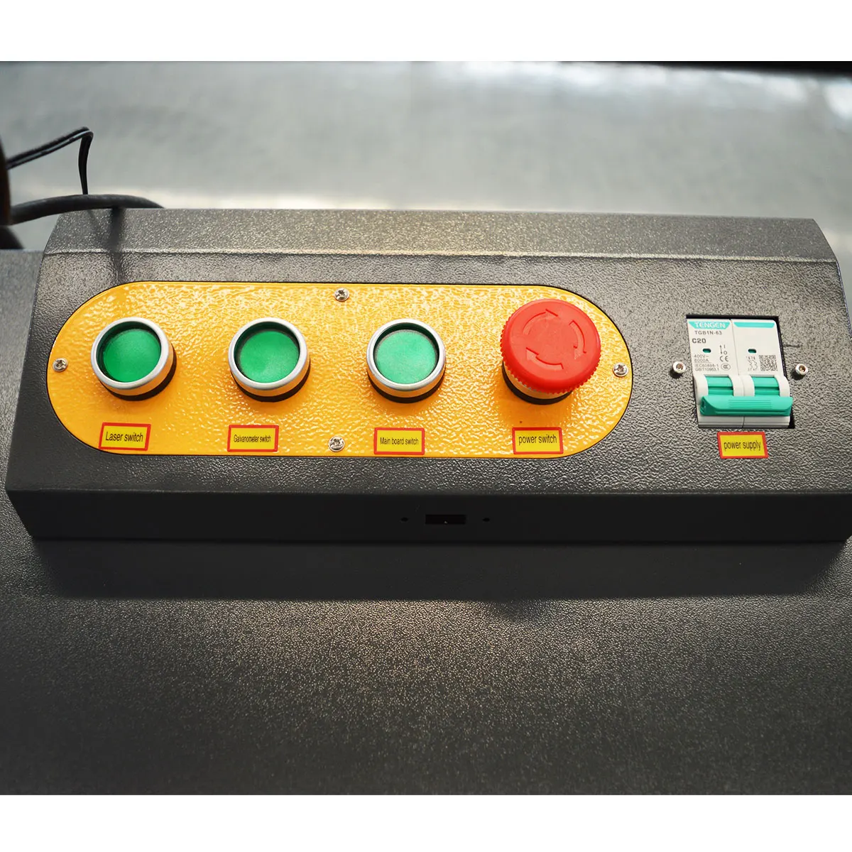 JPT 30w حفارة الألياف مع اللون / Raycus 50W آلة وسم الألياف 30w / 100W