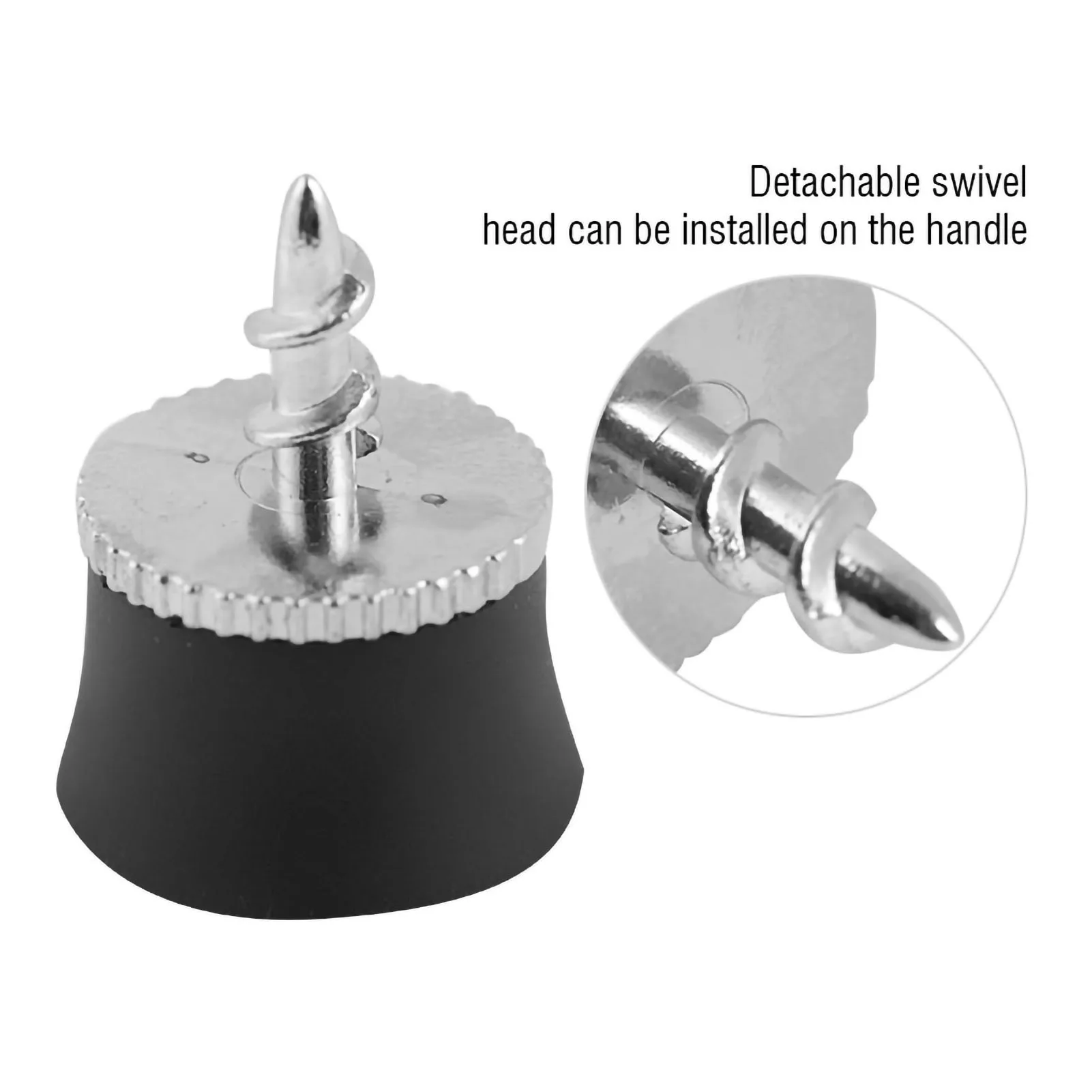 أداة استرداد كرة الجولف المصنوعة من سبائك السيليكون الأسود