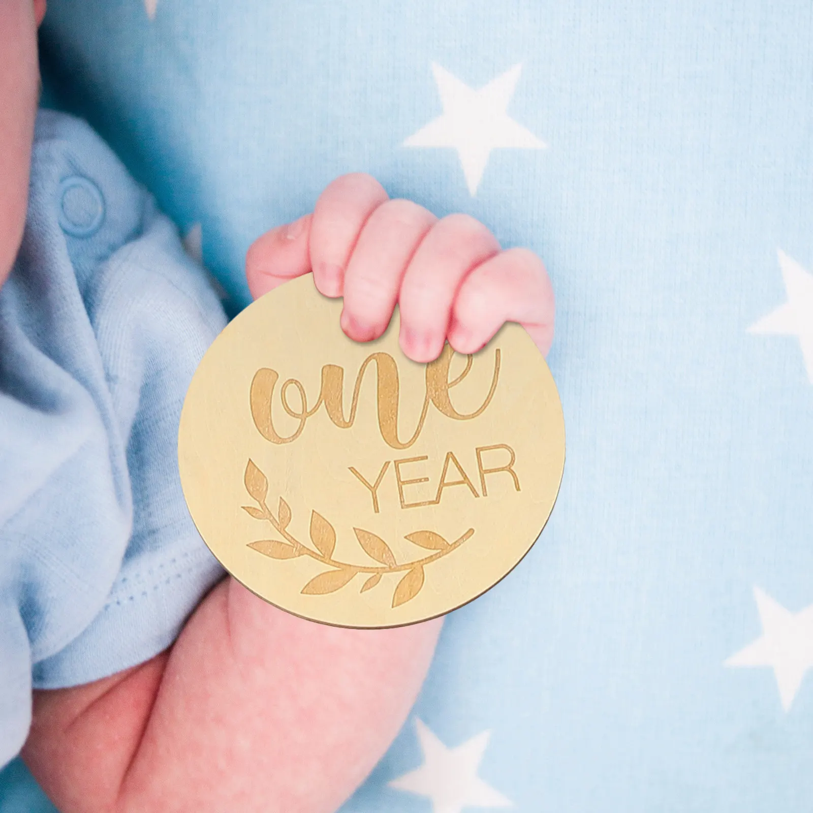 14Pcs Wooden Baby Milestone Cards Round Growth Discs for Newborn Photography Monthly Photo Props Safe Smooth Wood Infant Growth