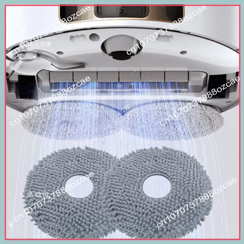 Roborock QV 35A / QR 598 / QR 798 세척 가능한 천용 A26P 12PCS 로봇 진공 청소기 걸레 패드