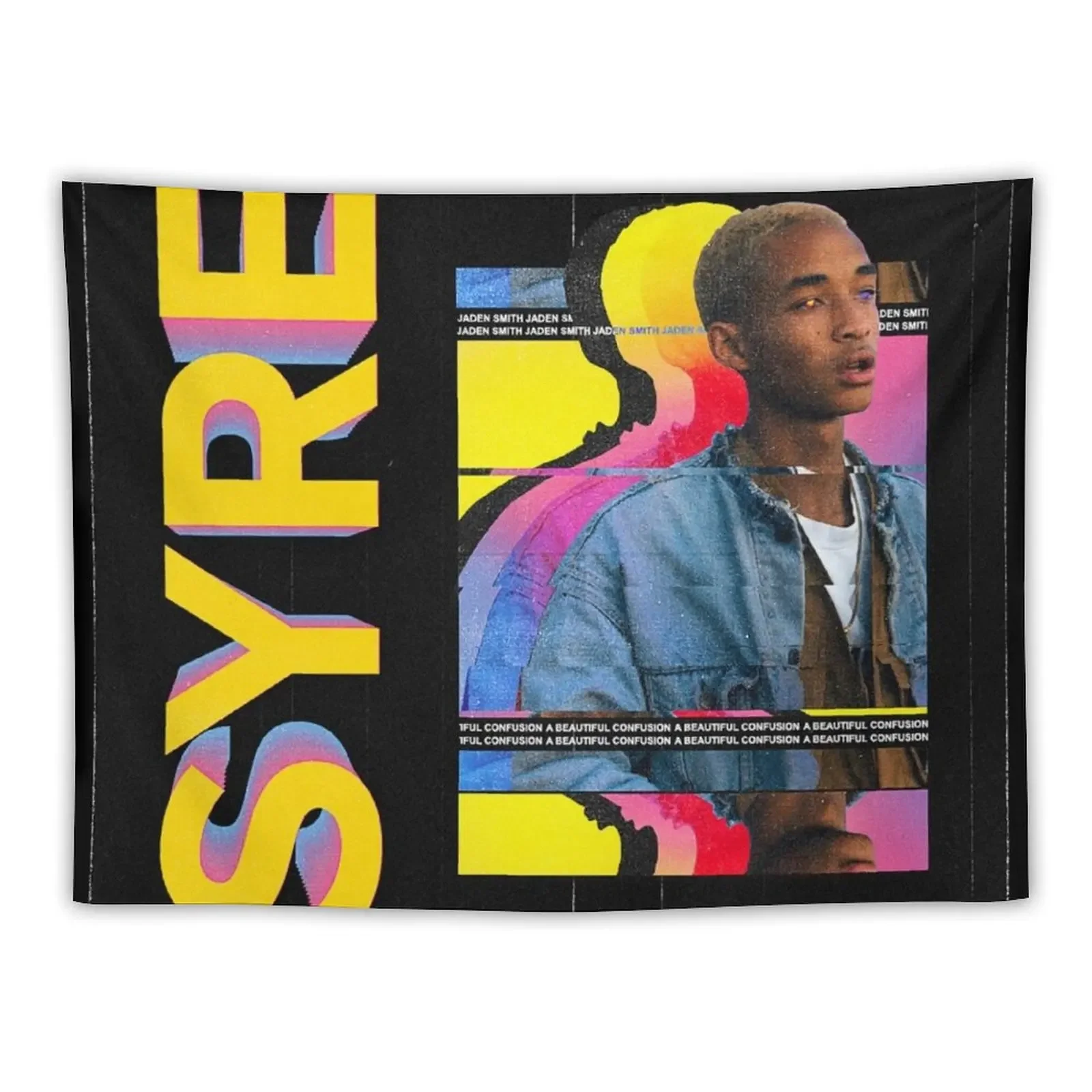 

Jaden Smith - SYRE гобелен, украшения для дома, украшения для спальни, украшение для дома, эстетический гобелен